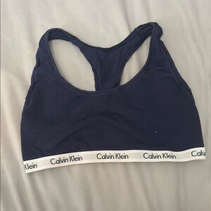 Calvin Klein - Women's Navy Sports Bra